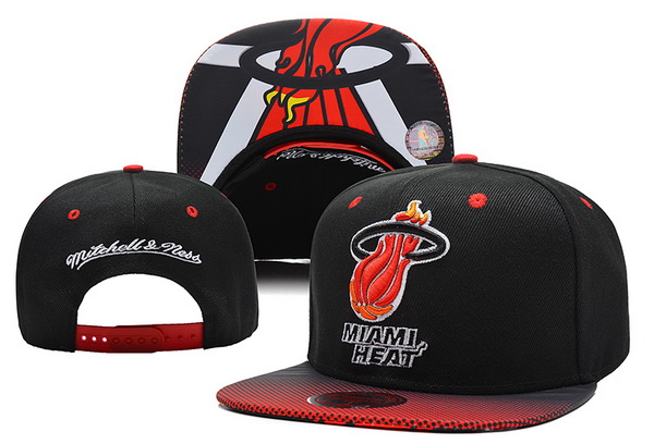 NBA Miami Heat MN Snapback Hat #130
